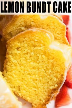 LEMON BUNDT CAKE RECIPE- Best, quick, easy, classic, old fashioned, homemade with simple ingredients. Starts off with yellow cake mix box. Loaded with cream cheese or sour cream, lemon juice, zest. Soft and moist with a tangy lemon glaze. Doctored cake mix recipe. Can also add blueberry or raspberry. From CakeWhiz.com #lemon #cake #glaze #cakemix #dessert #baking Easy Lemon Bundt Cake With Glaze, Easy Lemon Cake Recipe Simple, Boxed Lemon Cake Recipes, Lemon Pound Cake With Cake Mix Recipe, Yellow Cake Mix Bundt Cake, Yellow Cake Mix Recipes Boxed Bundt, Lemon Bundt Cake From Cake Mix Boxes, Lemon Cake From Box Recipe, Lemon Pound Cake From Cake Mix Boxes