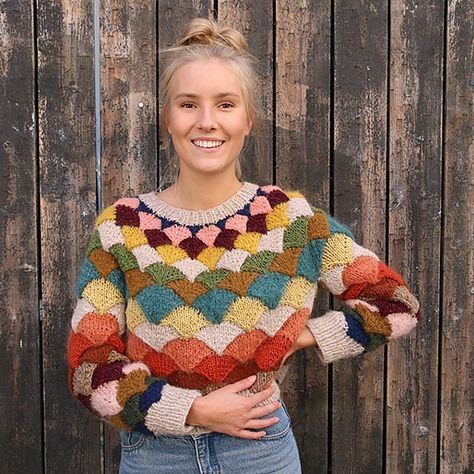 Statement Sweater, Easy Knitting Projects, Knit Picks, Diy Knitting, Easy Knitting, Knitting Inspiration, Knit Patterns, Free Knitting, Knitting Projects