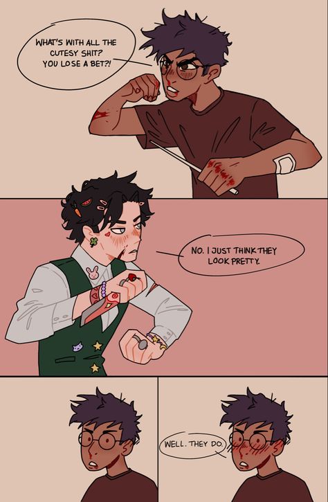 Regulus And James Fanart, Pandora And Regulus Fanart, Regulus Black X James Potter Fanart, Wolfstar Fanart Comics, Wolfstar And Jegulus Fanart, Jegulus Comic, Regulus And Harry, Regulus And Pandora Fanart, James X Regulus Fanart