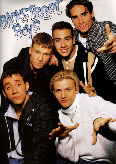 Backstreet Boys in 1995. I had a poster with this picture. 90s Music Artists, Liz Phair, Kevin Parker, Backstreet's Back, Backstreet Boy, Jenny Lewis, Brian Littrell, Boys Posters, Vampire Weekend