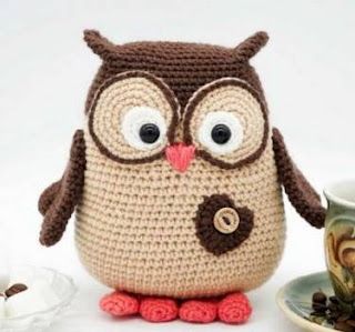 PATRON GRATIS BUHO AMIGURUMI 38001 Crochet Cat Applique, Owl Crochet Pattern Free, Crochet Elephant Pattern, Crochet Bird Patterns, Owl Crochet Patterns, Cat Applique, Crochet Cat Pattern, Crochet Bunny Pattern, Crochet Owl