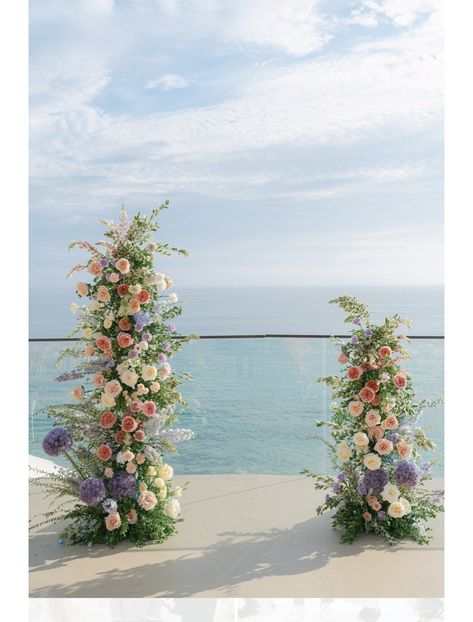 Wild Flower Arch, Italian Wedding Reception, Wedding Planning Boards, Wedding Archway, Floral Arch Wedding, Flower Tower, Dubai Wedding, Garden Weddings Ceremony, Wedding Arch Flowers