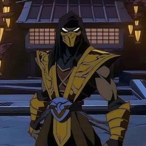 Scorpion Pfp, 90s Anime Style, Hanzo Hasashi, Star Wars Villains, Mortal Kombat Art, Mortal Kombat 1, 90s Anime, Fire And Ice, Mortal Kombat