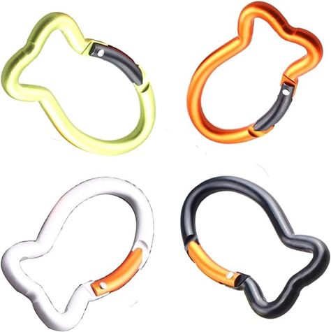 Amazon.com: 4PCS Fish Bone Shape Keychain Clips Mini Carabiner - 3 inch Aluminum Durable Quick Release Auto Locking Spring Loaded for Home Rv Camping Fishing Hiking Traveling and Sports Outdoors : Sports & Outdoors Cute Carabiner, Carabiner Keychain Aesthetic, Unique Carabiner, Fishing Keychain, 2024 Wishes, Pink Washing, Carabiner Keychain, Backpack Pins, Keychain Clip