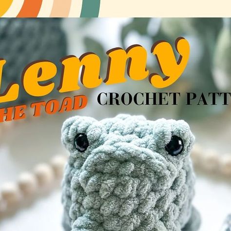 Felicia Auld on Instagram: "🐸 Lenny the Toad 🐸   SAVE & SHARE so that this perfect market make can be in everyone’s libraries! 📚  The pdf version is available on my Etsy if you prefer that as well 🥰  I hope you guys love making Lenny as much as I loved creating him!  I’m still figuring things out but he’s finally ready for all of you! 🫶🏻  🐸  Once your familiar with this pattern, he whips up in under 15 minutes 😍  I cannot wait to see all your toads! 😍 Please tag me if you make and share him! 😍  Pattern: Lenny the Toad 🐸 by me @stitchedbyfelicia   Happy Crocheting! 🧶   🏷️ #crochetpattern #freecrochetpatterns #freecrochetpattern #freepattern #freepattern #crochetfrog #toad #toadsofinstagram #frogsofinstagram #frogsofig #free #pattern #newpattern #beginnerfriendly #easypattern #b Rain Frog Crochet, Crochet Toad, Crochet Frog, Market Ideas, Crochet Animals Free Patterns, Chunky Blanket, Blanket Yarn, Crochet Design, Whips