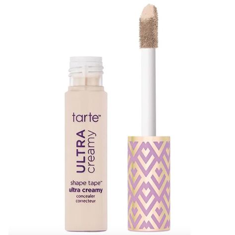 Tarte Concealer, Covering Dark Circles, Maybelline Color Sensational, Shape Tape Concealer, Tarte Shape Tape, Best Concealer, Raspberry Ketones, Creamy Concealer, Shape Tape