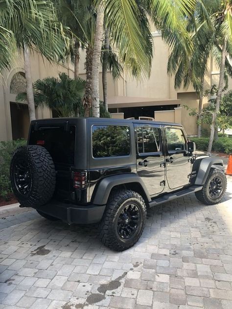 New Jeep Aesthetic, Jeep Wrangler All Black, Jeep Wrangler Black Aesthetic, Jeep Aesthetic Black, Black Jeep Aesthetic, Jeep Astethic, Black Jeep Wrangler Aesthetic, Blacked Out Jeep Wrangler, Wrangler Aesthetic