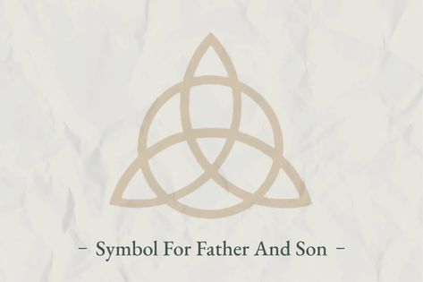 Viking Symbol For Father And Son Viking Symbol For Family, Symbols That Represent Family, Traditional Tattoo Vase, Father Son Tattoo, Symbol For Family Tattoo, Nordic Symbols, Viking Tattoo Symbol, Celtic Knot Tattoo, Son Tattoo