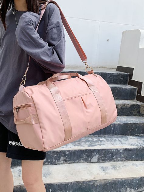 Gym Duffle Bag Woman, Bags For Traveling For Women, Traveling Bags For Women, Cute Duffle Bag, Travel Duffle Bag Women, Gym Bags For Women, Pink Travel Bag, Sport Bags Women, Gym Aesthetic