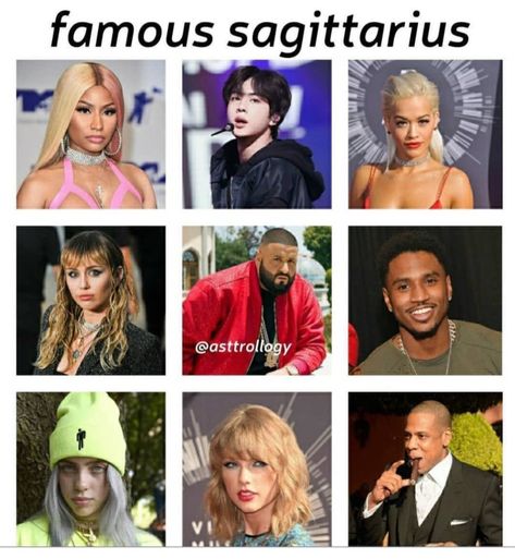 Famous Sagittarius Celebrities, Sagittarius Celebrities, Zodiac Sagittarius Facts, Sagittarius Traits, Sagittarius Girl, Sagittarius Astrology, Sagittarius Quotes, Pisces Moon, Pisces And Sagittarius