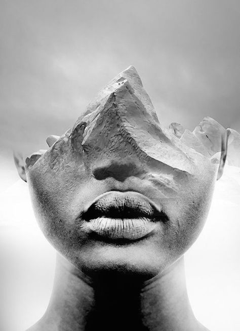 Spain-based artist Antonio Mora is an image cocktail mixer, as he calls himself on his official page. He creates stunning composite artworks out of ordinary images that he finds on the internet. His results are beautiful, mesmerizing portraits that look like pictures from another world. Luxe Contemporary, Photographie Art Corps, Double Exposure Portrait, Double Exposition, Double Exposure Photography, Women Warriors, Exposure Photography, Landscape Canvas Art, Surrealism Photography