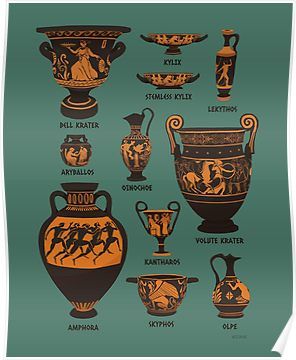 Ancient Greece Aesthetic, Ancient Greece Art, Ancient Greek Pottery, Istoria Artei, Greece Art, Ancient Greek Art, Greek Pottery, Greek Vases, Ancient Pottery