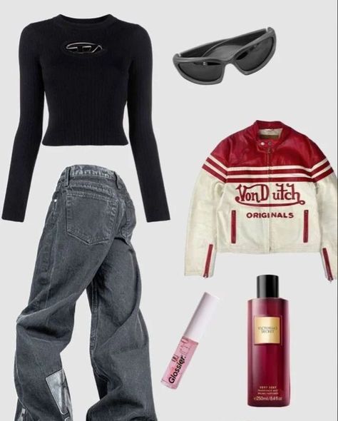 Aesthetic Motorbike, Y2k Streetwear Aesthetic, Downtown Outfits, Clean Girl Aesthetic, Streetwear Aesthetic, Swaggy Outfits, Aesthetic Outfit, Cute Everyday Outfits, Clean Girl