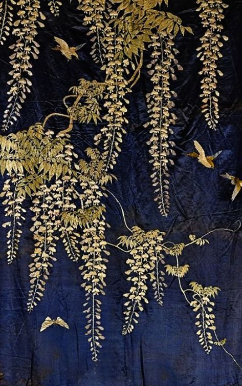 Motifs Textiles, Motif Art Deco, Textil Design, Japanese Embroidery, Japanese Textiles, 자수 디자인, Art Japonais, Japan Design, Japanese Patterns