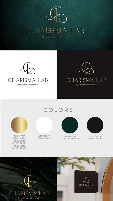 CL logotype is a bold and modern monogram logo that represents the company's commitment to excellence and Logo Cosmetics Design, Beauty Salon Color Palette, Luxury Beauty Branding, Logo Design For Salon, Logo Salon Beauty, Beauty Logo Design Ideas, Aesthetic Logo Design Ideas, Logo Name Ideas, Salon Logo Design Ideas