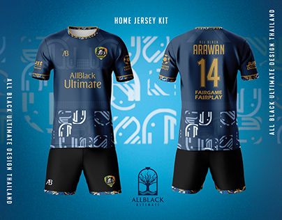 Football Kit Design Ideas, Football Jersey Pattern Design, New Football Jersey Designs, Jersey Design Futsal, Cool Jersey Design, Jersey Futsal Printing Design, Black Jersey Design, Jersey Aesthetic, Football Jersey Design