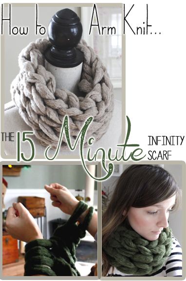 Arm Knit, Diy Scarf, Quick Diy, Finger Knitting, Arm Knitting, Yarn Projects, Diy Couture, Crafty Craft, Pavlova