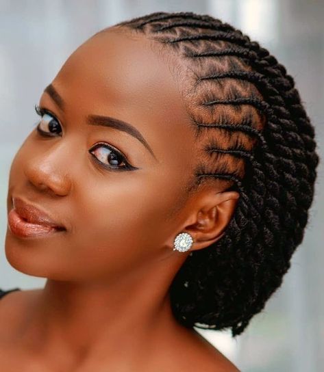 Cornrows Natural Hair, Flat Twist Hairstyles, Natural Braided Hairstyles, Short Box Braids Hairstyles, Twisted Hair, Natural Hair Stylists, Protective Hairstyles For Natural Hair, Short Locs Hairstyles, African Hair Braiding Styles