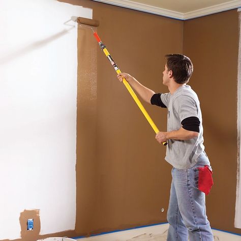 House Painting Tips, Indoor Painting, Painting Hacks, Paint Tips, Painting Walls, House Paint Interior, Interior Wall Paint, Home Fix, Professional Painters