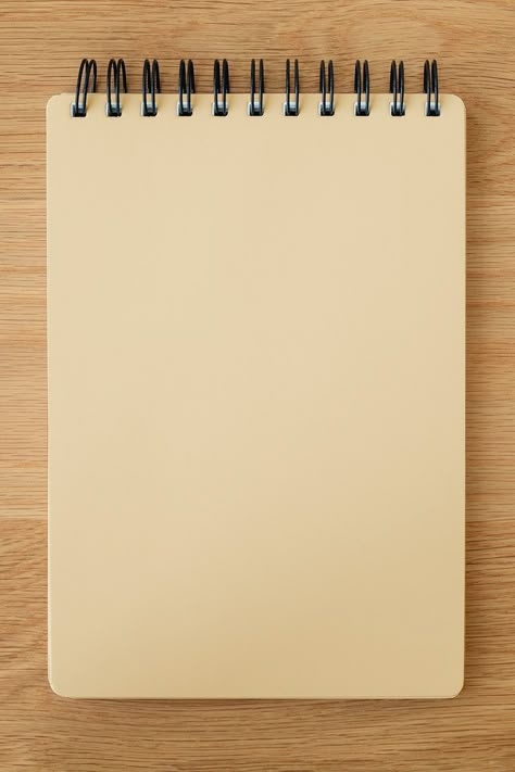 Brown ruled notebook mockup on a wooden table | free image by rawpixel.com / KUTTHALEEYO Rules Aesthetic, Notebook Images, Brown Notebook, Kertas Vintage, Notebook Mockup, Notebook Aesthetic, Molduras Vintage, Pink Notebook, Page Borders Design