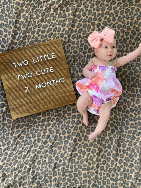 2 Months Photoshoot Picture Ideas, January 2 Month Baby Pictures, 1 Month Old Pictures, 2 Month Baby Captions, 1 Month Baby Captions, Baby Girl Milestone Ideas, 2 Months Old Baby Captions, April Milestone Baby Picture, Two Months Old Baby Quotes