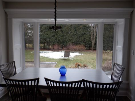 Bump Out Window Replacement — Nu-Concepts Exterior Decorating Co. Bump Out Window, Window Bump Out, First Grandchild, Vinyl Replacement Windows, Window Seat Design, Bump Out, Porch Remodel, Picture Window, Window Benches