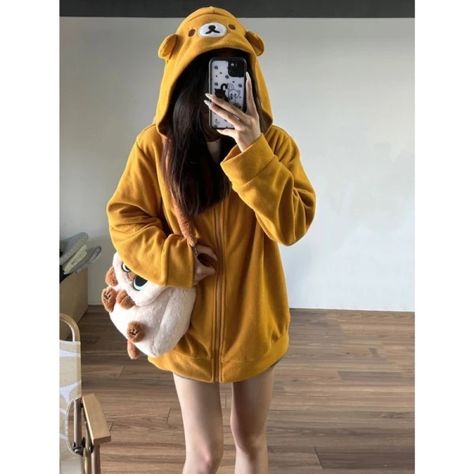 Just found this amazing item on AliExpress. Check it out! $29.93 | Kawaii Bear Hoodie Coat Women Oversized Cartoon Animal Zip Up Hooded Women Autumn Winter Fashion Y2k Harajuku Sweatshirts Tops Teddy Bear Hoodie Outfit, Bear Hoodie Outfit, Hoodie Coat Woman, Teddy Bear Hoodie, Kawaii Bear, Harajuku Sweatshirt, Top Pic, Baby Tees Y2k, Y2k Baby Tee