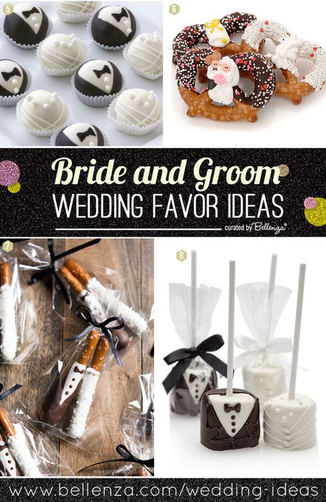 Bride And Groom Pretzel Rods Diy, Wedding Favors Pretzels, Bride And Groom Pretzel Rods, Bride And Groom Chocolate Pretzels, Oreo Cookie Wedding Favors, Bride And Groom Cakepops, Wedding Cake Balls, Wedding Pretzels, Cookie Table Wedding