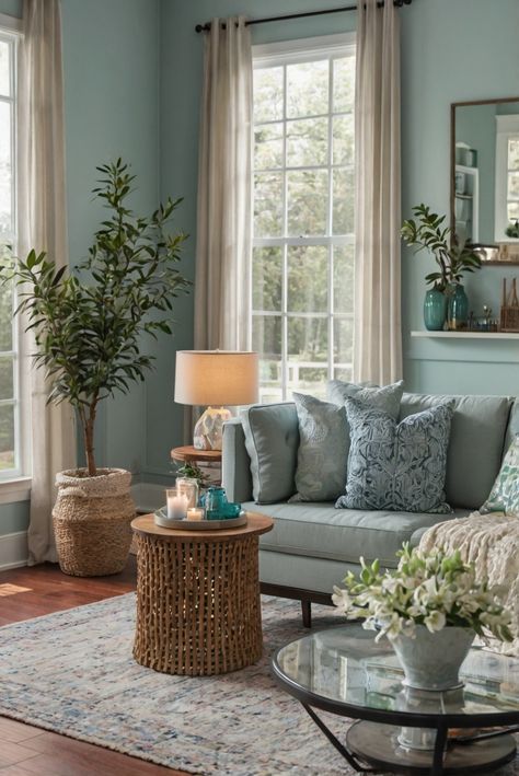 Discover the top Sherwin Williams paint colors to transform your living room into a cozy winter haven. Elevate your space with the perfect blend of warmth and style! #Ad #homedecor #homedesign #wallpaints2024 #Painthome #interiorarchitecture Wall Colors Green Living Room Colors
Bright Living Room Colors
Apartment Renovation
Living room Remodeling
Modern Paint Colors
2024 Blue Living Room Paint Colors, Top Sherwin Williams Paint Colors, Periwinkle Living Room, Best Sherwin Williams Paint Colors, Open Dining Room And Living Room, Blue Paint Living Room, Blue Living Room Color Scheme, Colorful Living Room Bright, Best Sherwin Williams Paint