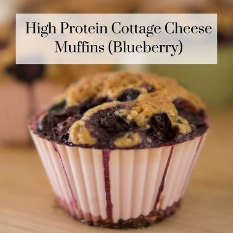 High Protein Cottage Cheese Muffins (Blueberry) - Mom Nutritionist High Protein Cottage Cheese Muffins, Cottage Cheese Protein Muffins, Cottage Cheese Blueberry Muffins, Cottage Cheese Muffins Healthy, Mom Nutritionist, Berry Deserts, Cottage Cheese High Protein, Cottage Cheese Muffins, Blueberry Muffin Bread