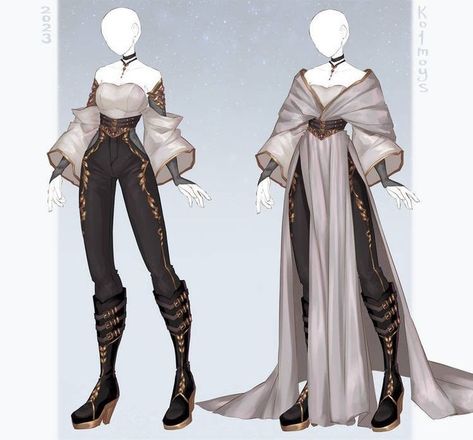 Elf Clothes Fantasy Outfit Drawing Male, Clothing For Character Design, Ocean Inspired Outfits Drawing, Aesthetic Clothing Ideas Drawing, Fae Outfit Drawing, Women Armor Drawing Reference, Super Hero Outfits For Women Drawing, Outfit Ideas Fantasy Drawing, Fansty Outfit