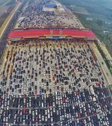 When I get stressed out in life, I always remember the 50 lane highway in China which merges into 4, and not being there, brings me some comfort Meanwhile In Finland, Meanwhile In Australia, Golden Week, Highway Traffic, Traffic Jam, In Memes, Grand Caravan, New City, Macau