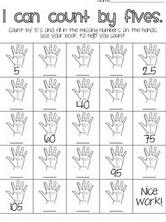 Counting by 5's... Have the students write addition and subtraction sentences using the numbers given. Skip Counting By 5, Counting By 5's, Math Number Sense, Math Counting, Skip Counting, Math Time, E Mc2, Homeschool Math, Math Numbers