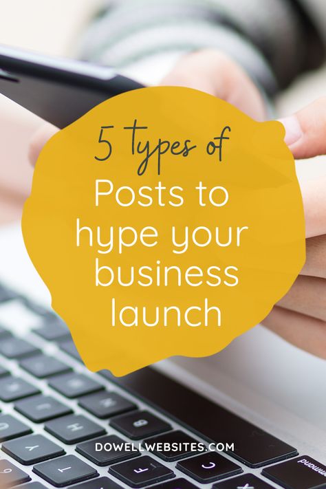 Wondering what to post about when you're setting up your business? Here are 5 types of posts that you can use on social media to build hype for your launch. Announcing Business On Social Media, Business Launching Announcement, How To Post About Your Business, Launch Business Social Media, New Business Announcement Post, Website Launch Social Media Posts, Social Media Launch Post, Business Introduction Social Media Post, Website Launch Ideas Social Media