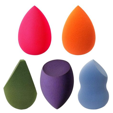 Best Makeup Sponge, Powder Concealer, Makeup Blender Sponge, Makeup Sponges, Makeup Blender, Blending Sponge, Eye Makeup Brushes, Beauty Sponge, Spring Makeup