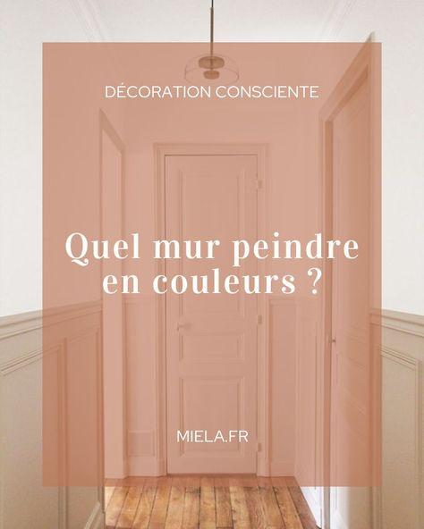 COULEURS-MURS-PEINTURE Home Interior Color Ideas, Murs Roses, Inspiration Deco, Decor Salon, Interior House Colors, Deco Salon, Color Palette Design, Salon Design, Montpellier