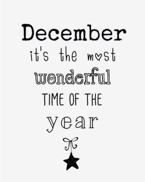 ✨💙🎅🏼🍪☕️ #december #mostwonderfultimeoftheyear #magic #love #lights #quote #winter #cozy #music #christmas #travel #family Welcome December, December Quotes, Its My Birthday Month, Black And White Christmas, Birthday Quotes For Me, Diy Jul, Hello December, Get In The Mood, December Birthday