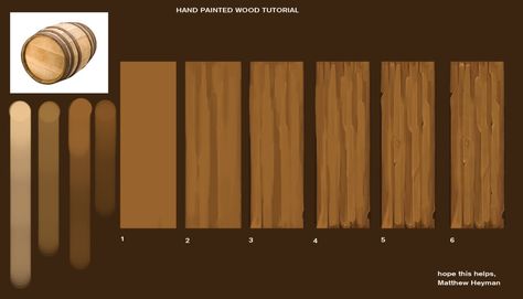 Imgur: The most awesome images on the Internet. Wood Digital Art, Painted Wood Texture, Game Textures, Hand Painted Textures, Texture Drawing, Photoshop Painting, 3d Texture, Digital Painting Tutorials, Hand Painted Wood