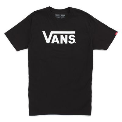 Vans Classic Black, Estilo Vans, Boys Vans, Vans Shirt, Vans T Shirt, Vans Logo, Cotton T Shirts, Mens Cotton T Shirts, Cotton Shirts For Men