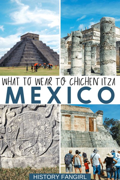 Mayan Ruins Outfit, Outfits For Cancun, Chichen Itza Outfit, Chichen Itza Mexico, What Not To Wear, Merida Yucatan, Hiking Outfit Women, Travel Umbrella, Yucatan Peninsula