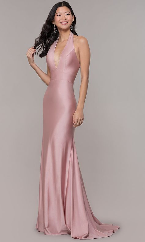 Halter Prom Dresses Long, V Neck Prom Dress, Dresses Long Formal, Affordable Evening Dresses, Long Formal Dresses, Formal Prom Dresses Long, Halter Prom Dresses, Long Evening Dresses, Simply Dress