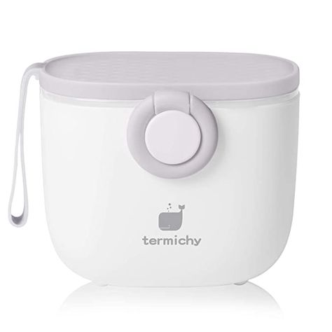 Amazon.com : Termichy Baby Formula Dispenser, Portable Formula Dispenser Container with Scoop and Carry Handle for Travel Outdoor Activities for Baby Infant, 8.8OZ, 0.55LB, 250g (Grey,1 Pack) : Baby Baby Formula Containers, Formula Containers, Baby Bottle Drying Rack, Toddler Utensils, Formula Dispenser, Formula Milk, Formula Feeding, Soup Containers, Baby Milk