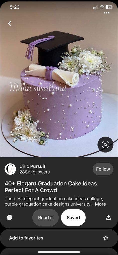 Lilac Graduation Cake, Purple Black And Silver Graduation Party, Purple Black And White Graduation Party, Light Purple Grad Party, Purple And Gold Graduation Decorations, Lavender And Gold Graduation Party, Purple And White Graduation Party, Black And Purple Graduation Party Ideas, Lavender Grad Party