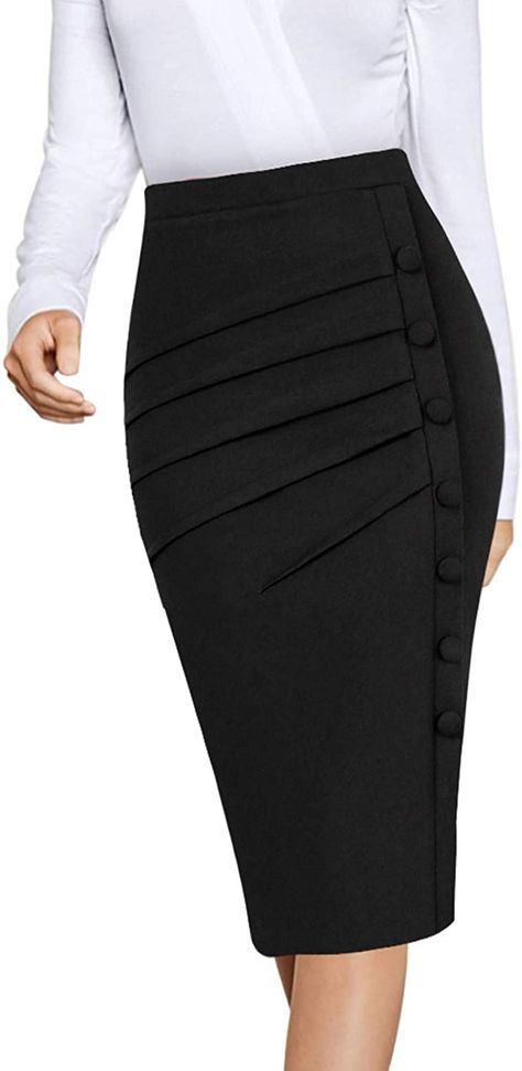 Female Senator Wears, Office Skirt Outfit, Office Pencil Skirt, High Waisted Skirt Outfit, Classy Skirts, Ankara Skirt And Blouse, Long Pencil Skirt, Pencil Skirt Outfits, Office Skirt