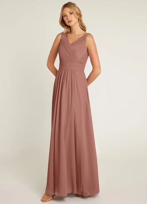 Azazie Pierrette Cedar Rose Bridesmaid Dresses | Azazie Rose Bridesmaid, Rose Bridesmaid Dress, Rose Bridesmaid Dresses, Bridesmaid Dresses Azazie, Color Style, Bridesmaid Dress, Bridal Party, Favorite Color, Bridesmaid Dresses