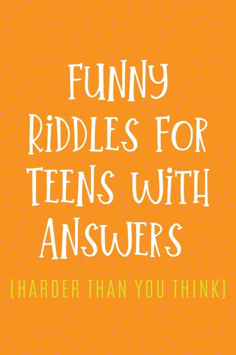 Riddles You Know, Middle School Brain Teasers, Positivity Activities For Groups, Teen Trivia Questions And Answers, Would You Rather For Teens, Riddles For Teens With Answers, Trivia Questions And Answers For Teens, Get To Know You Activities For Teens, Therapy Questions For Teens