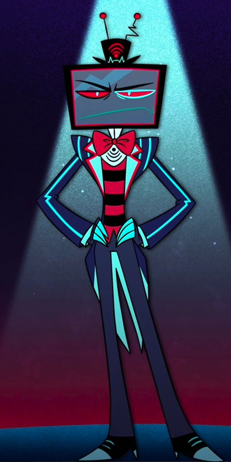 The Vees Vox Hazbin Hotel Vox Hazbin Hotel, Vox Hazbin, Hazbin Hotel, Hotel, Tv, Red, Blue