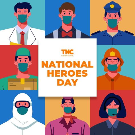 National Heroes Day Poster, National Heroes Day Philippines Poster, National Heroes Day Philippines, National Heroes Day, Dental Post, Dental Posts, Hero Poster, National Heroes, Cute Small Tattoos