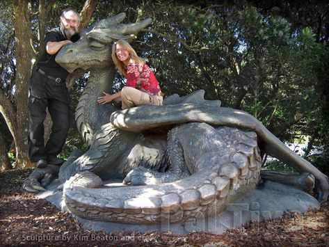 Fantasy Sculptures - Pal Tiya Pal Tiya, Angry All The Time, Clay Sculpting, Dragon Sculpture, Easy Design, Dragon Statue, Concrete Crafts, Custom Toys, Small Sculptures