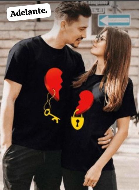 (93) WhatsApp Women Shirt Top, Matching Couple Shirts, Couple Tshirts, Valentine T Shirts, Valentines Outfits, Loose Pullover, Short T Shirt, Couple T-shirt, Couple Shirts